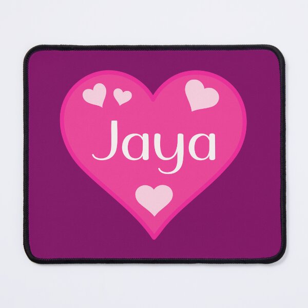 Item preview, Jaya Name Pink Heart designed and sold by Jeallan Designs.