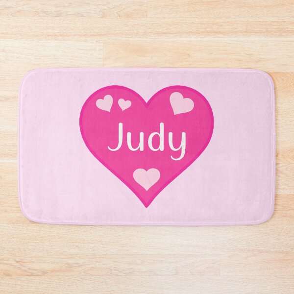 Item preview, Judy Name Pink Heart  designed and sold by Jeallan Designs.