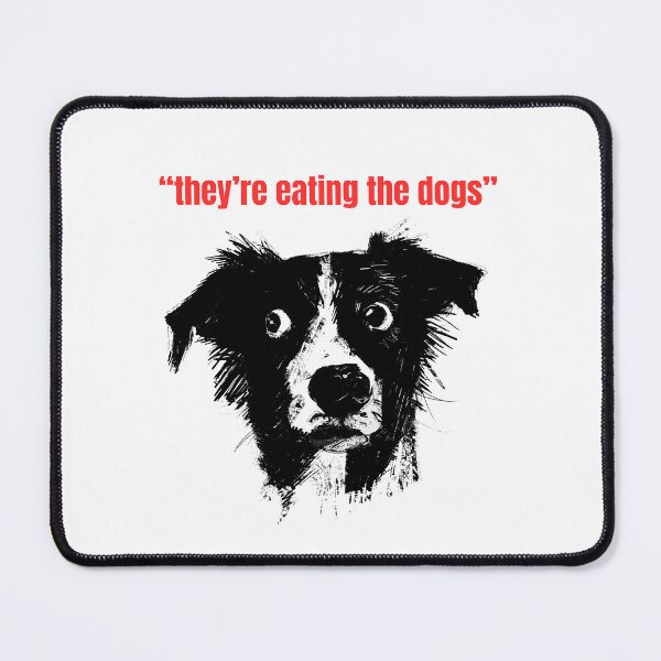 Item preview, They’re Eating the Dogs T-Shirt | Funny Political Parody | Cool Graphic Tee | Casual Wear | Unique Gift Idea designed and sold by Loffartdesign.