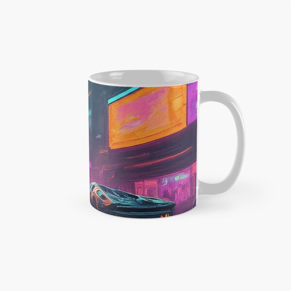Artikelvorschau, Schicke neonfarbene Cyberpunk-Autos entworfen und verkauft von GabrielWest.