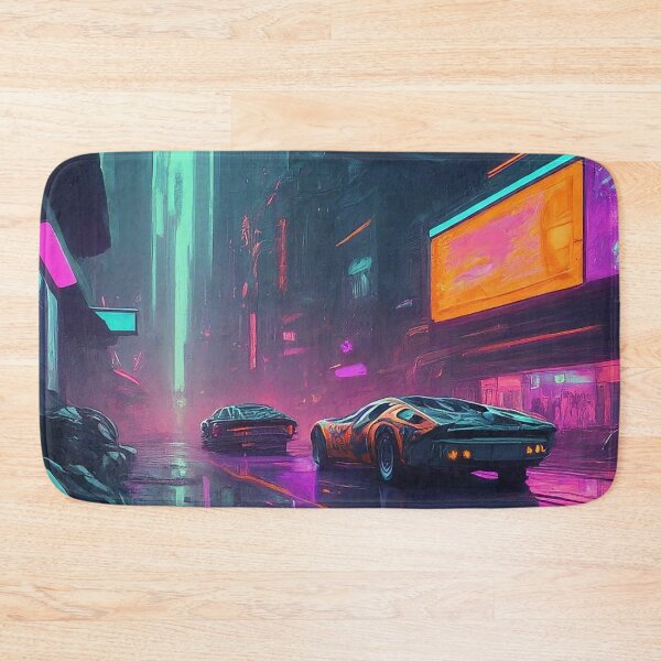 Item preview, Sleek neon cyberpunk cars designed and sold by GabrielWest.