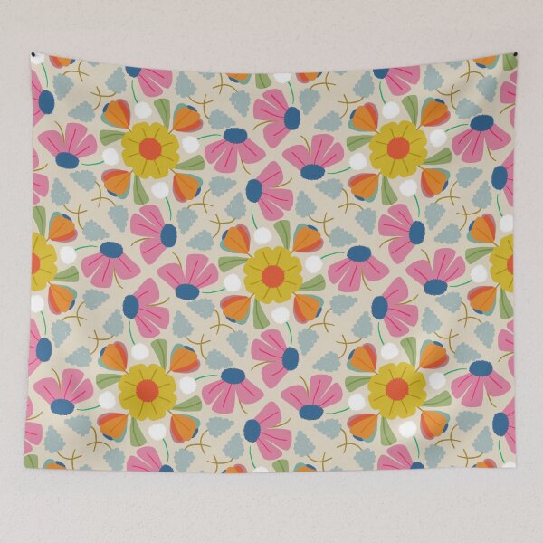Item preview, Floral Tile designed and sold by marialindemann.