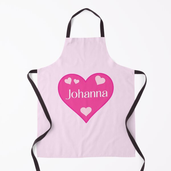 Artikelvorschau, Johanna Name Pink Heart entworfen und verkauft von Jeallan Designs.