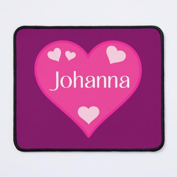 Item preview, Johanna Name Pink Heart designed and sold by Jeallan Designs.