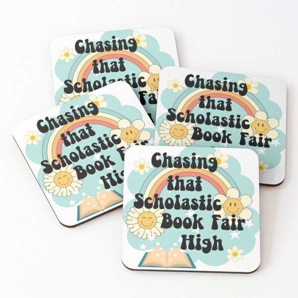 Item preview, book lovers Chasing that Scholastic book fair high designed and sold by 21DashDesigns.