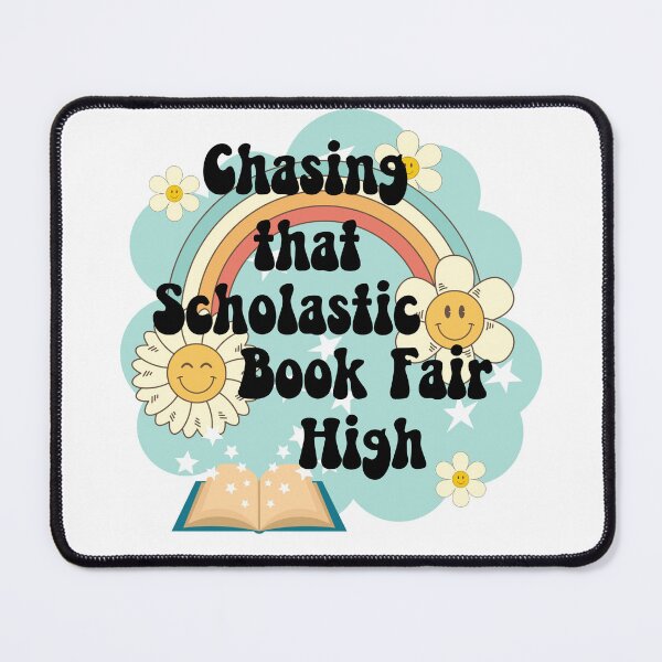 Item preview, book lovers Chasing that Scholastic book fair high designed and sold by 21DashDesigns.