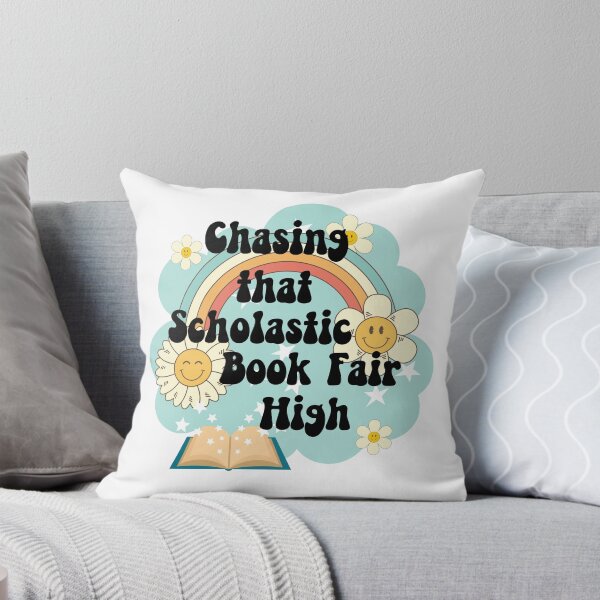Item preview, book lovers Chasing that Scholastic book fair high designed and sold by 21DashDesigns.
