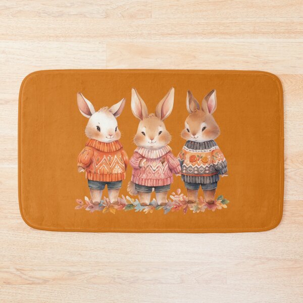 Item preview, Rabbits Fall Friends designed and sold by MirucaDesign.