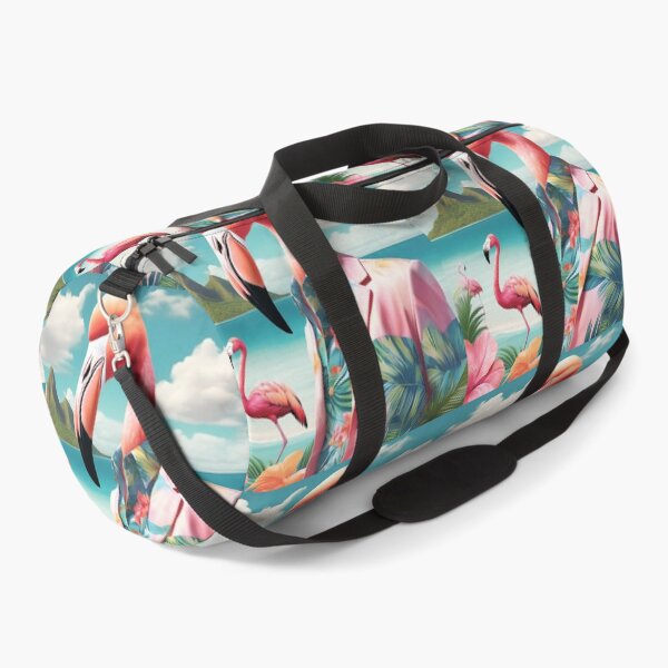 Item preview, Flamingo Paradise: Surreal Tropical Vibes Art Print & Apparel designed and sold by Vin  Zzep.