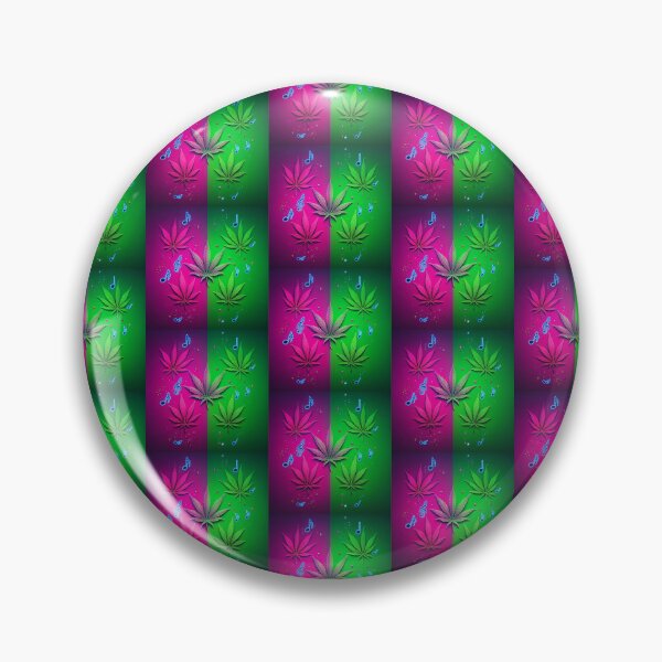 Item preview, Colorful Neon Green & Pink Marijuana Leaves - Multi designed and sold by JLEmporium.