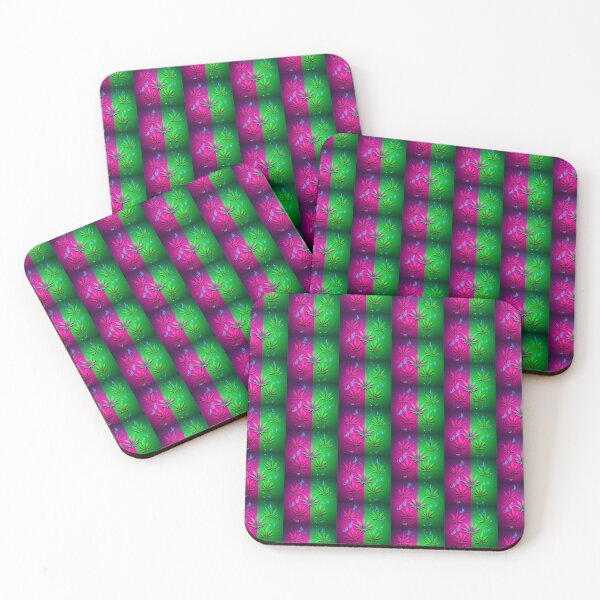 Item preview, Colorful Neon Green & Pink Marijuana Leaves - Multi designed and sold by JLEmporium.