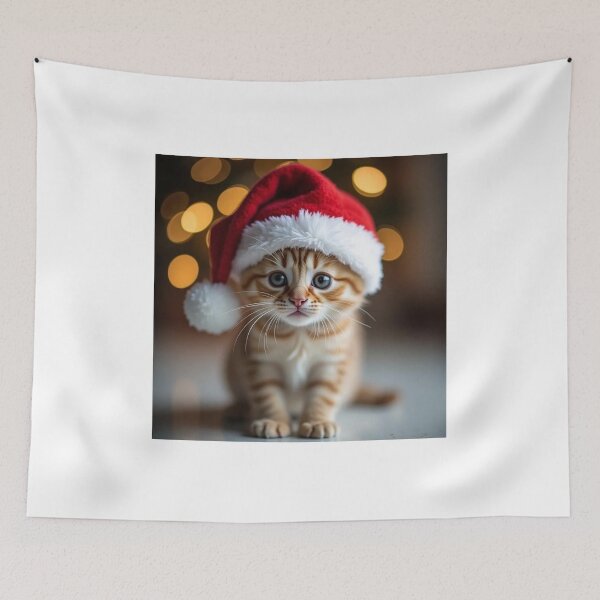 Artikelvorschau, Weihnachtskätzchen entworfen und verkauft von LalaPhoto.