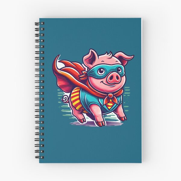 Item preview, Funny Superhero Pig, pig Enthausiats, Pig Lovers designed and sold by Right-UR.