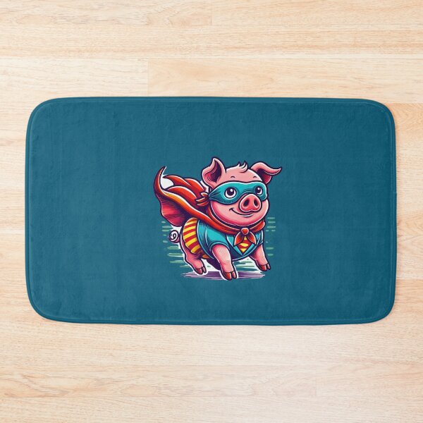Item preview, Funny Superhero Pig, pig Enthausiats, Pig Lovers designed and sold by Right-UR.