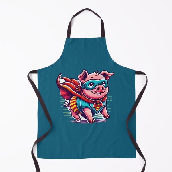 Item preview, Funny Superhero Pig, pig Enthausiats, Pig Lovers designed and sold by Right-UR.
