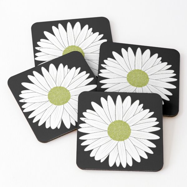 Item preview, White DAISY flower designed and sold by RobertPiexp.