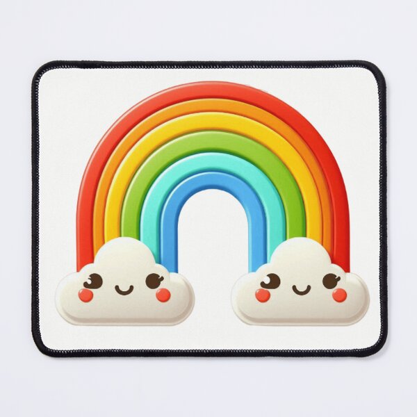 Artikelvorschau, Süßer chromatischer Regenbogen mit süßen Wolken - Perfekt für Zwillingsoutfits für Kinder und Erwachsene, für Sie, für Ihn, für Kinder oder für Haustiere entworfen und verkauft von erkabees.