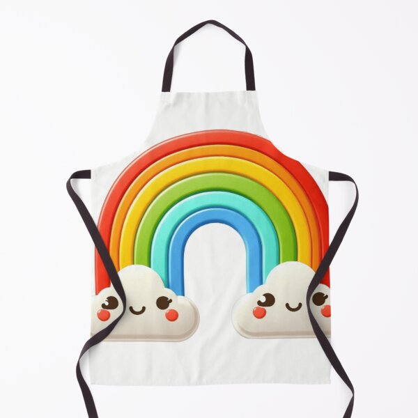 Artikelvorschau, Süßer chromatischer Regenbogen mit süßen Wolken - Perfekt für Zwillingsoutfits für Kinder und Erwachsene, für Sie, für Ihn, für Kinder oder für Haustiere entworfen und verkauft von erkabees.