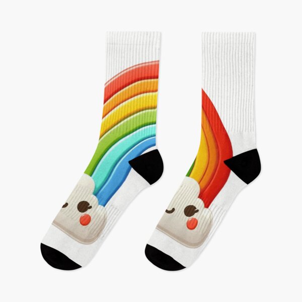 Item preview, Cute Chromatic Rainbow with Cute Clouds - Perfect for kids and Adults Twinning Outfits, For Him, For Her, For kids or for pets designed and sold by erkabees.