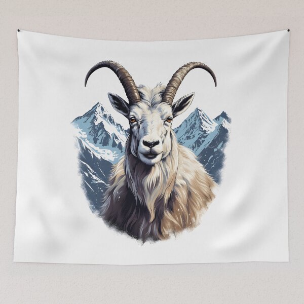 Item preview, Mountain goat, snow goat designed and sold by DerSenat.