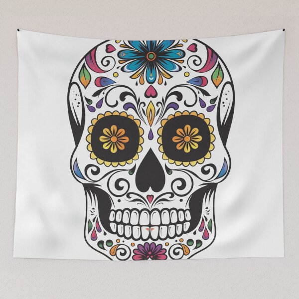 Item preview, Day of the Dead Skull 187 designed and sold by AstroRisq.
