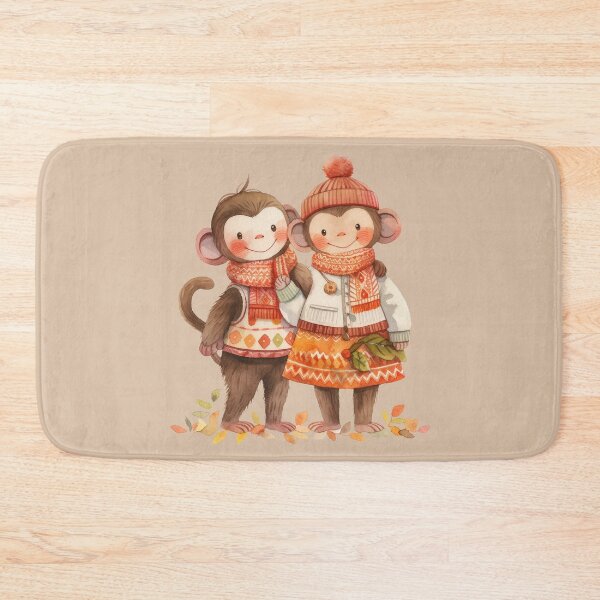 Item preview, Monkeys Fall Friends designed and sold by MirucaDesign.