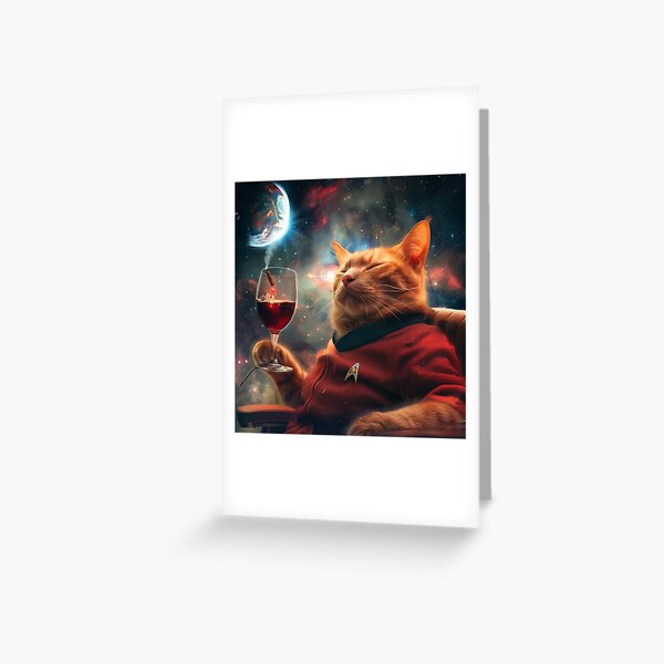 Artikel-Vorschau von Katze im Weltraum, designt und verkauft von Departful.