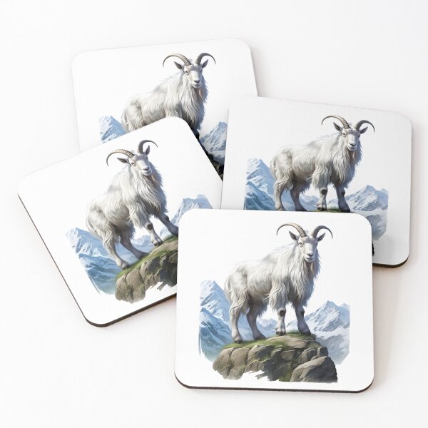 Item preview, Mountain goat, snow goat designed and sold by DerSenat.
