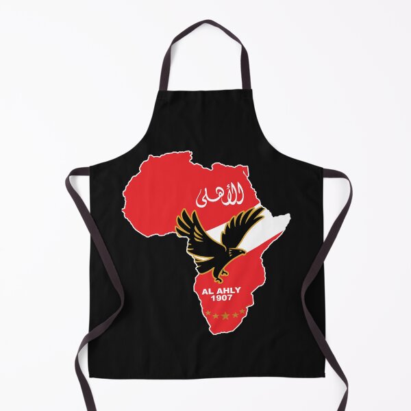 Item preview, Al Ahly Egypt FC Football Club Africa Continent Shape designed and sold by HeeShirt.