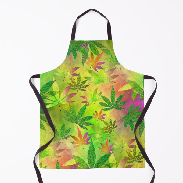 Item preview, Green Weed Leaf designed and sold by Sartoris Art.
