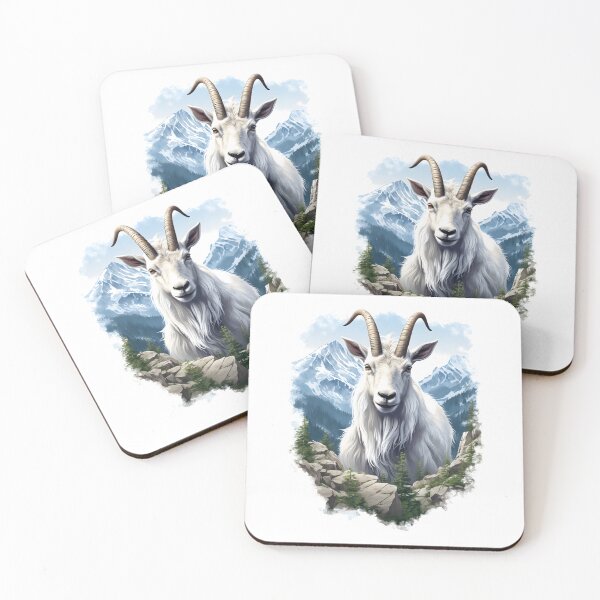 Item preview, Mountain goat, snow goat designed and sold by DerSenat.