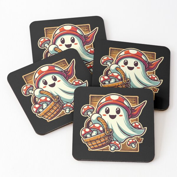 Item preview, Mushroom Lover Ghost Mushroom Collector Ghost designed and sold by LuminOrb.