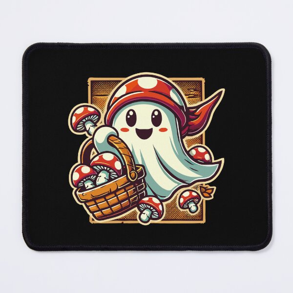 Item preview, Mushroom Lover Ghost Mushroom Collector Ghost designed and sold by LuminOrb.
