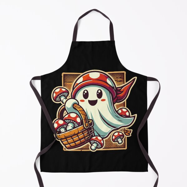 Item preview, Mushroom Lover Ghost Mushroom Collector Ghost designed and sold by LuminOrb.