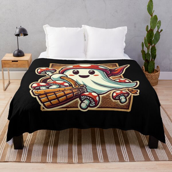 Item preview, Mushroom Lover Ghost Mushroom Collector Ghost designed and sold by LuminOrb.