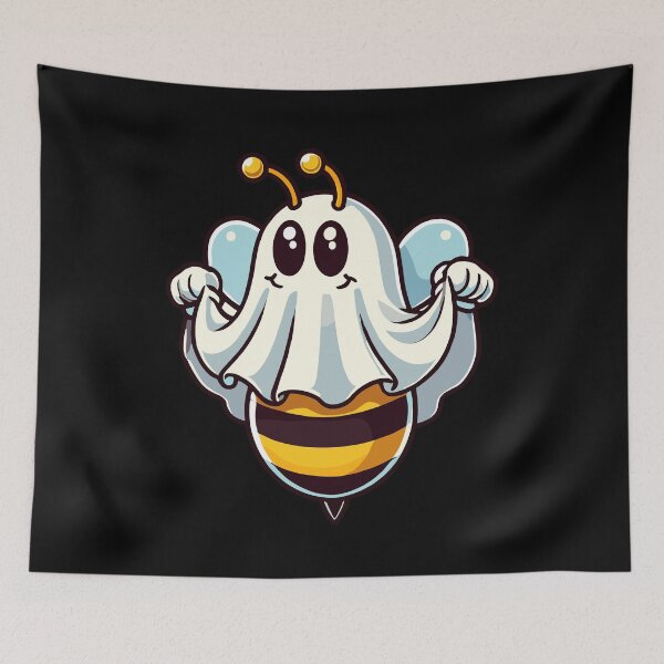 Item preview, Funny Bee Ghost Cute Ghost Bee designed and sold by LuminOrb.