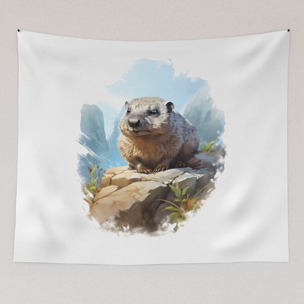 Item preview, Rock hyrax, desert hyrax designed and sold by DerSenat.