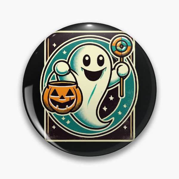 Artikelvorschau, Niedliches Halloween Gespenst Trick Or Treat entworfen und verkauft von LuminOrb.