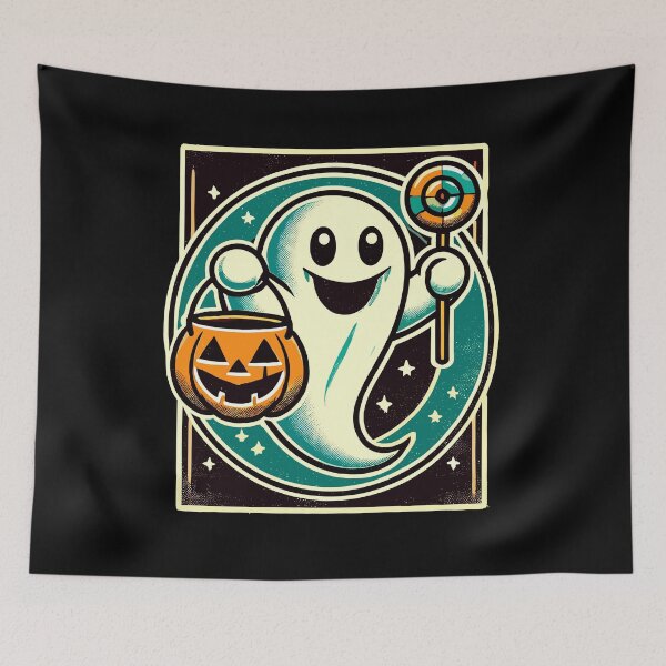 Item preview, Niedliches Halloween Gespenst Trick Or Treat designed and sold by LuminOrb.