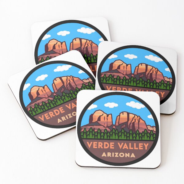 Item preview, Verde Valley Arizona Blue Skies Mountain Scene designed and sold by VanyaKar.