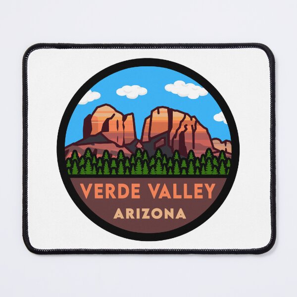 Item preview, Verde Valley Arizona Blue Skies Mountain Scene designed and sold by VanyaKar.