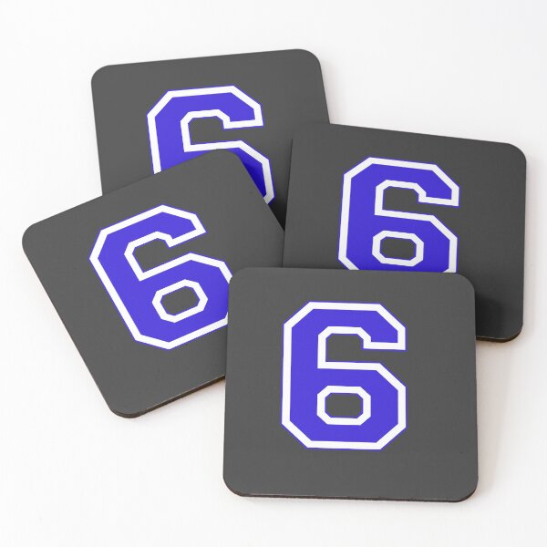Item preview, Varsity Number 6 designed and sold by rogue-design.