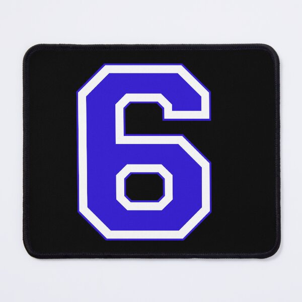 Item preview, Varsity Number 6 designed and sold by rogue-design.