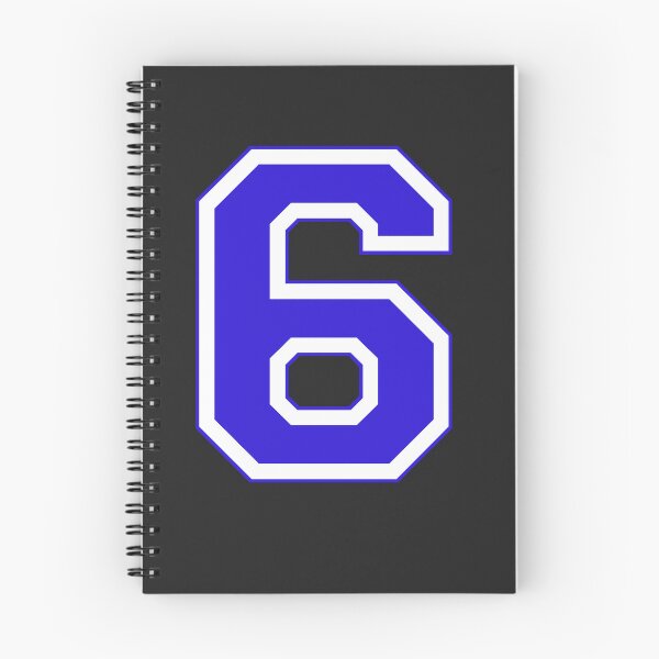 Item preview, Varsity Number 6 designed and sold by rogue-design.