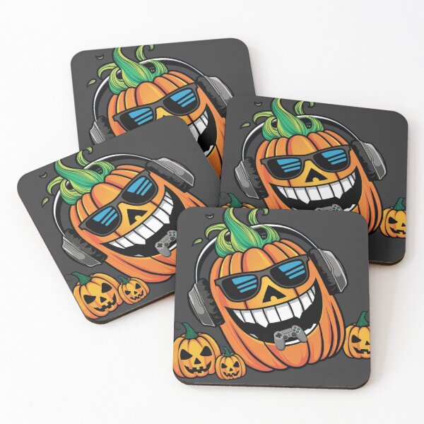 Item preview, Halloween Gamer's Delight: Stylized Jack-O'-Lantern designed and sold by holidayT-shirt.