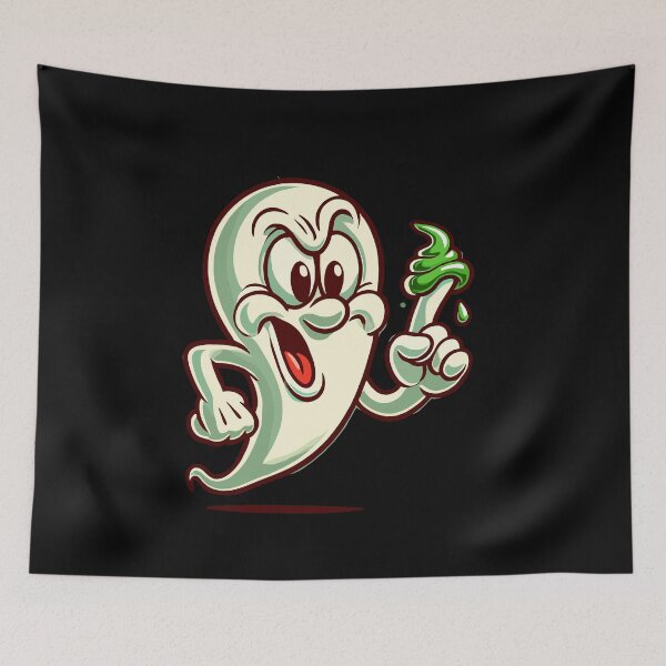 Item preview, Funny Booger Ghost Retro Cartoon Style Booger designed and sold by LuminOrb.