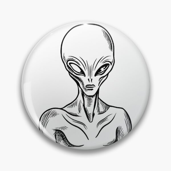 Item preview, Alien Sketch Design designed and sold by GeoSketchWear.