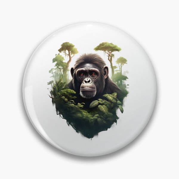 Item preview, Bonobo monkey, chimpanzee designed and sold by DerSenat.
