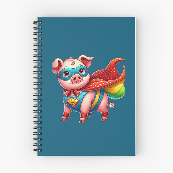 Item preview, Funny Superhero Pig, pig Enthausiats, Pig Lovers designed and sold by Right-UR.