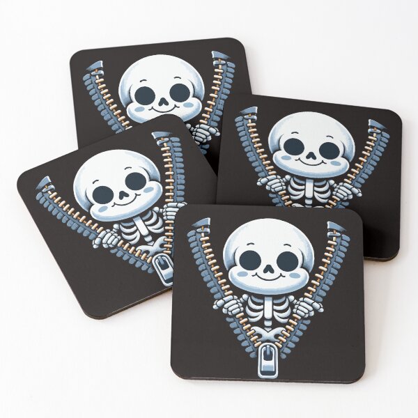 Item preview, Unzipped Halloween Skeleton designed and sold by AxelBrook.